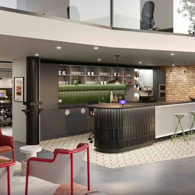 A breakout area in Clerkenwell Green, Work.Life, Clerkenwell