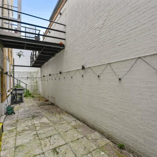 Balcony/terrace, Ironmonger Row, Base Offices, Clerkenwell