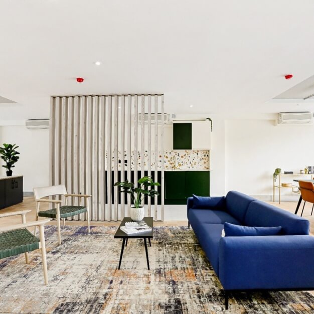 Breakout area at St. John Street, Knowlemore Ltd in Clerkenwell