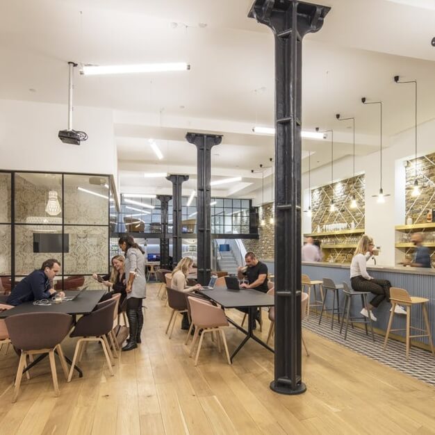 Breakout space in Clerkenwell Road, The Boutique Workplace Company (Clerkenwell)