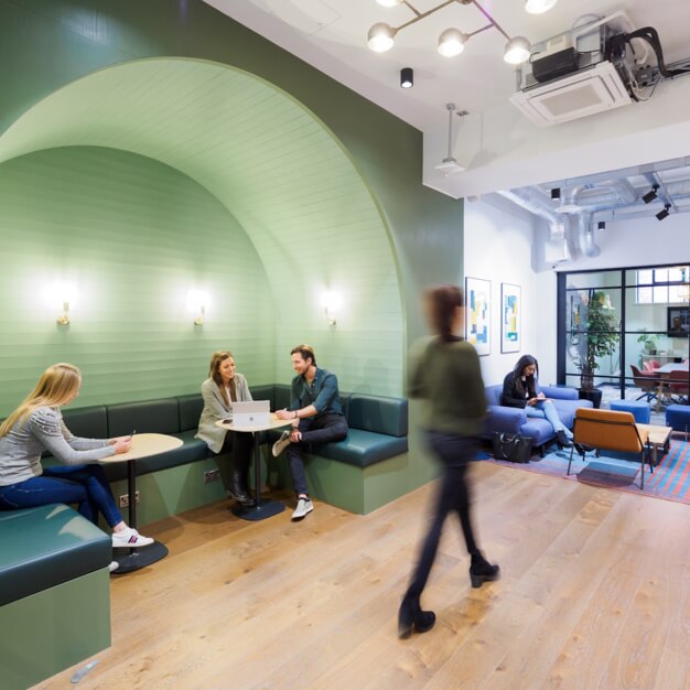 Breakout space in Pine Street, Workspace Group Plc (Clerkenwell)