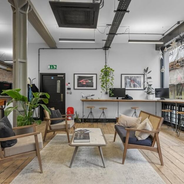 Breakout space, which is dedicated, in Ironmonger Row, Base Offices (Clerkenwell)