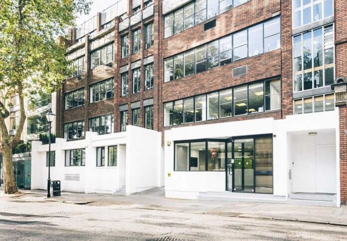 Building external for Clerkenwell Green, Business Cube, London