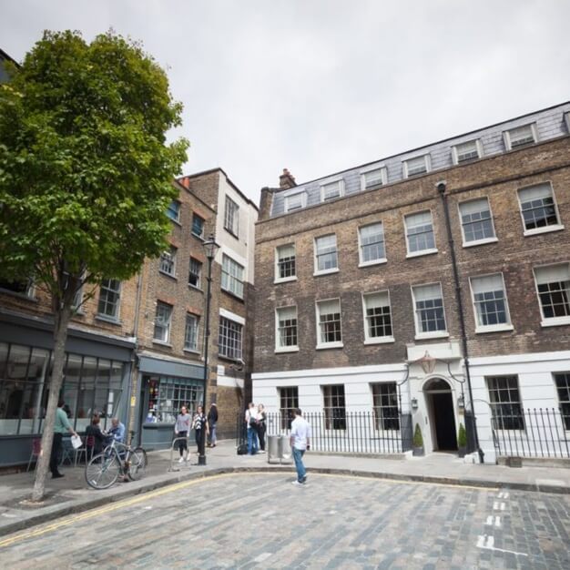 Building external for Dallington Street, FORA, Clerkenwell