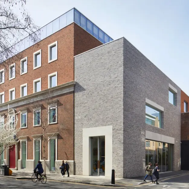 Building external for Goswell Road, Techspace, Clerkenwell