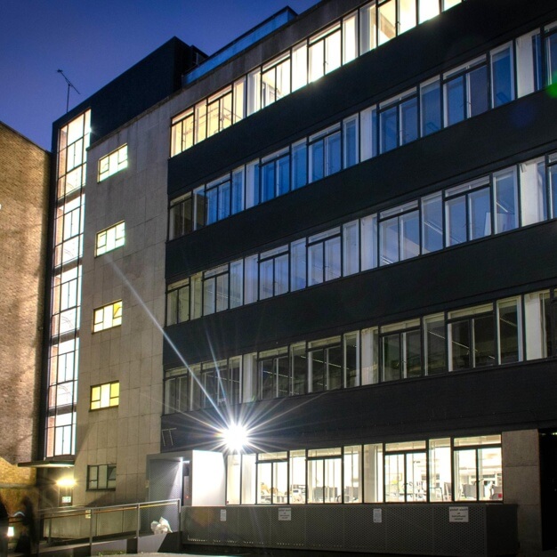 Building outside at Bastwick Street, Needspace Limited, Clerkenwell