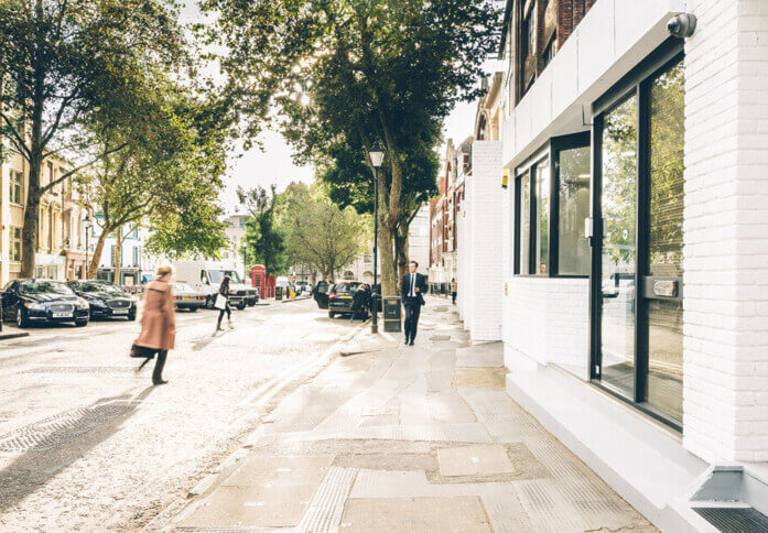 Building outside at Clerkenwell Green, Business Cube, London