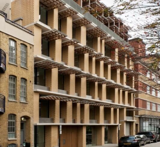 Building outside at Gee Street, Kitt Technology Limited, Clerkenwell