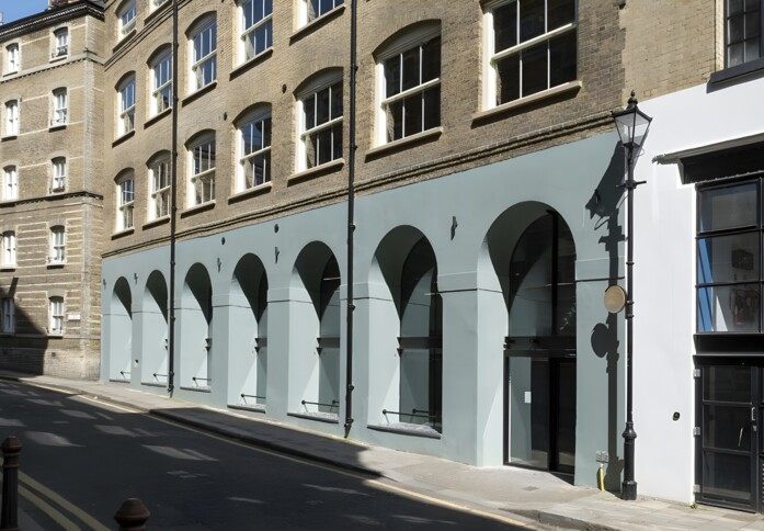 Building outside at Pear Tree Court, Knotel, Clerkenwell