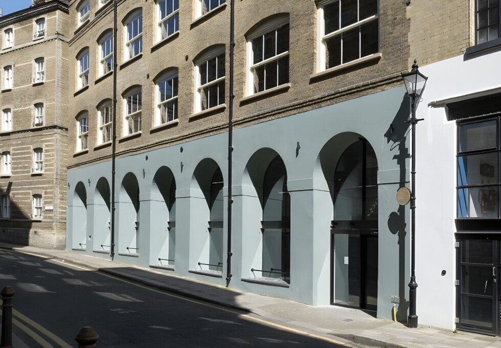 Building outside at Pear Tree Court, Knotel, Clerkenwell