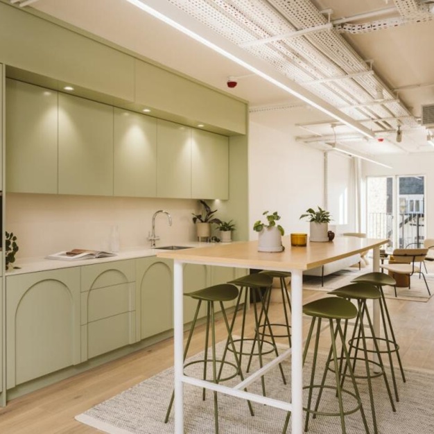 Dedicated kitchen at Clerkenwell Close, Base Offices in London