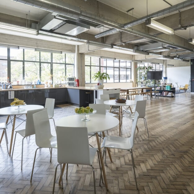 Dedicated kitchenette at Gee Street, Base Offices in Clerkenwell
