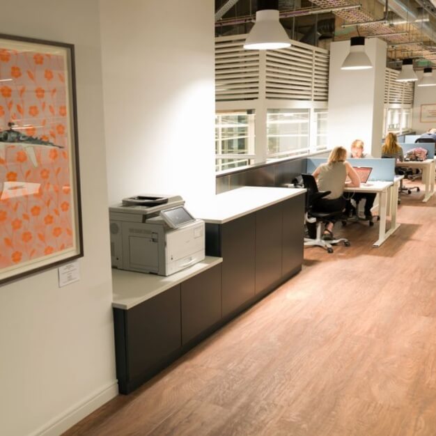 Enjoy the communal space in Central Street, FORA in Clerkenwell