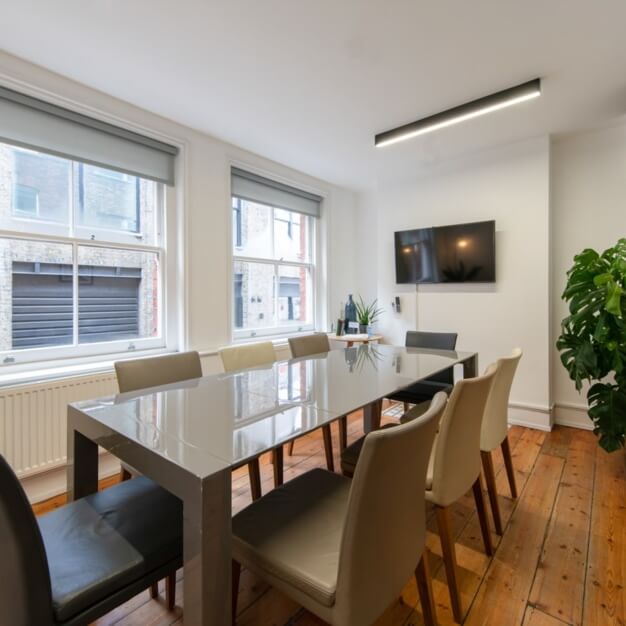 Meeting rooms at Albemarle Way, Canvas Offices in Clerkenwell