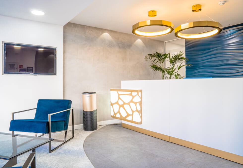 Reception at Clerkenwell Green, Business Cube in London