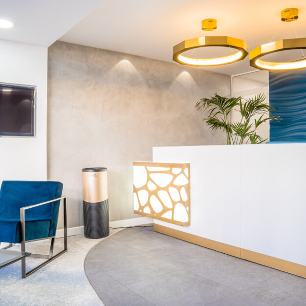 Reception at Clerkenwell Green, Business Cube in London