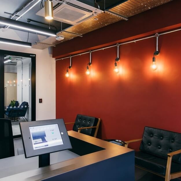 Reception - Farringdon Lane, Knotel in Clerkenwell