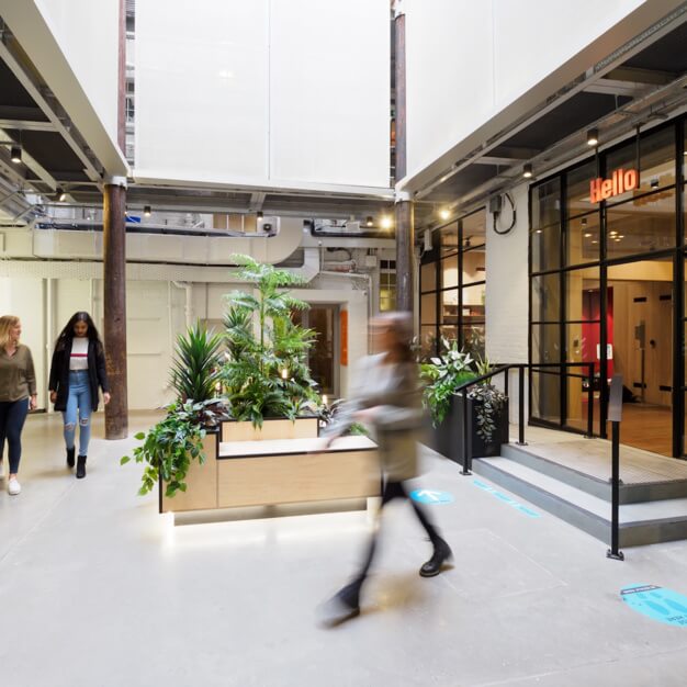 Reception in Pine Street, Workspace Group Plc, Clerkenwell