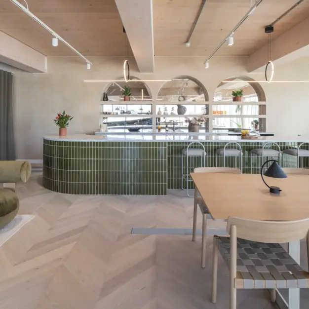 The breakout space for clients - Goswell Road, Techspace in Clerkenwell
