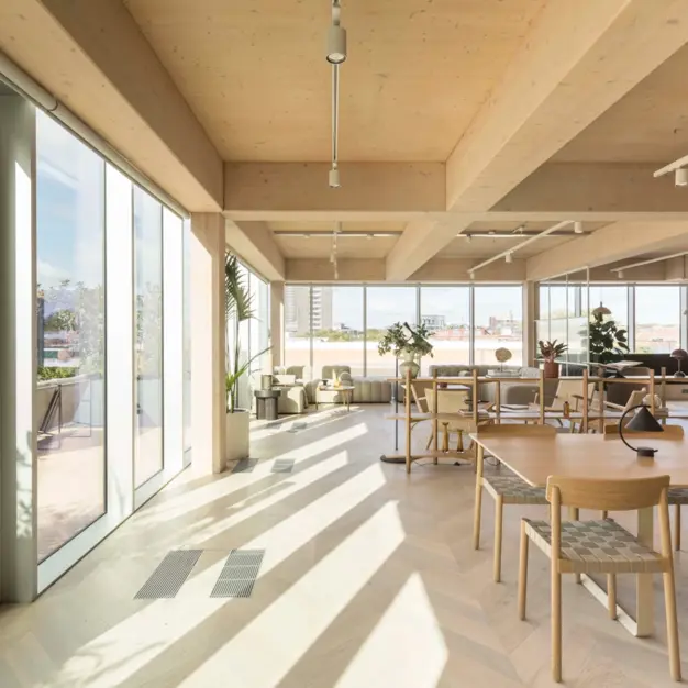 The breakout space in Goswell Road, Techspace in Clerkenwell