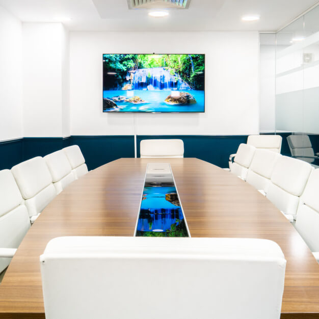 The meeting room at Clerkenwell Green, Business Cube in London