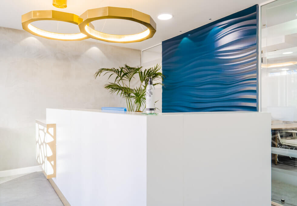 The reception at Clerkenwell Green, Business Cube in London