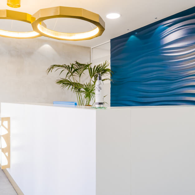 The reception at Clerkenwell Green, Business Cube in London