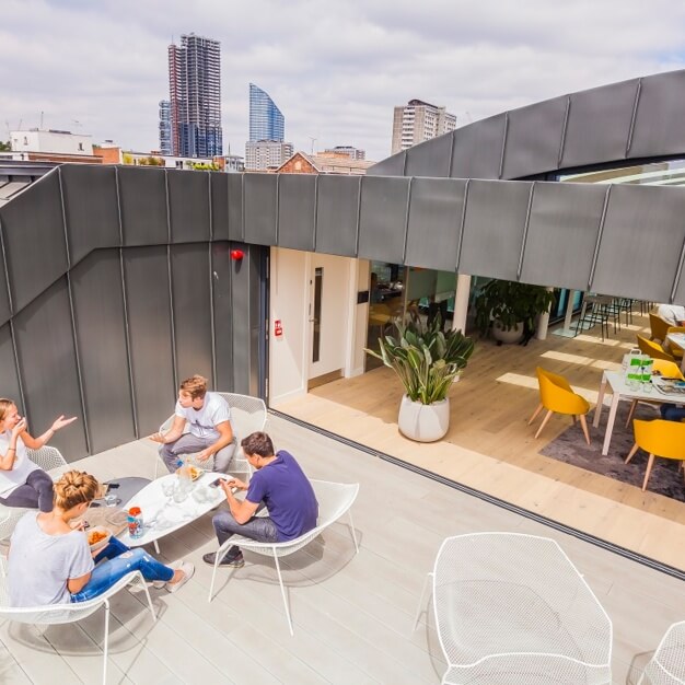Use the roof terrace at Dallington Street, FORA (Clerkenwell)