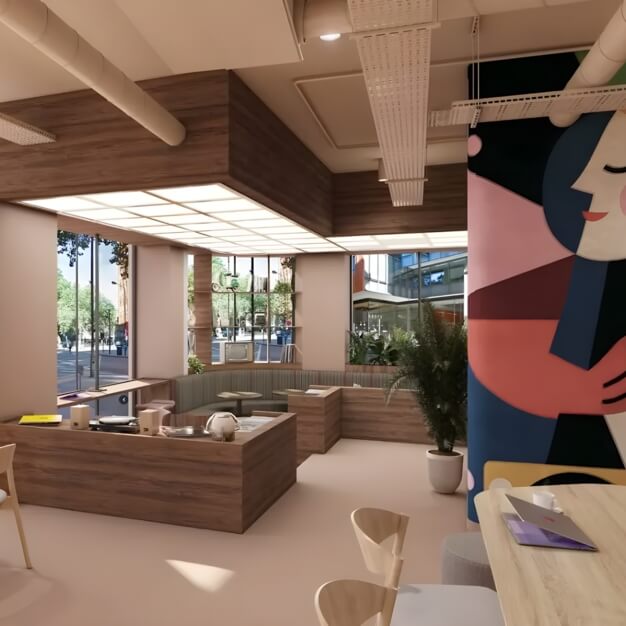 Breakout space for clients - Shaftesbury Avenue, Runway East in Covent Garden