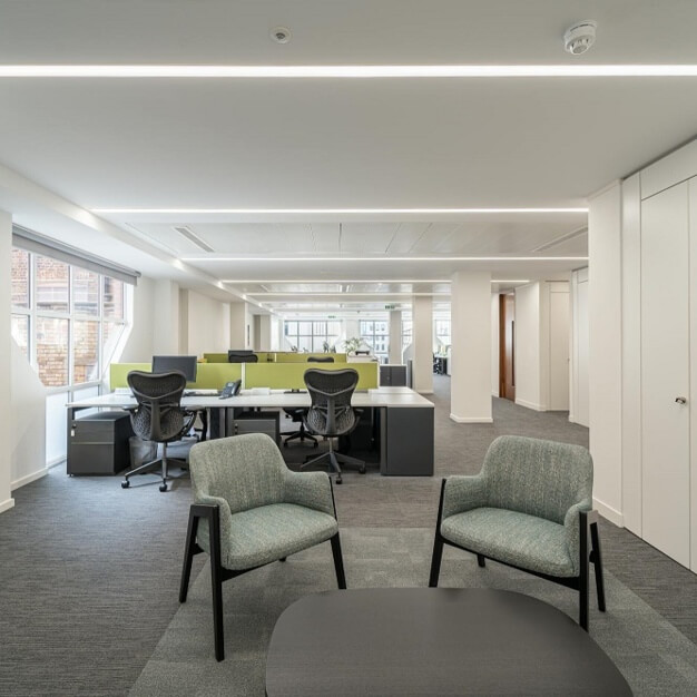 Breakout space, which is dedicated, in Chandos Place, RX (Covent Garden)