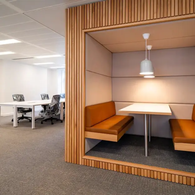 Breakout space, which is dedicated, in Orange Street, Workpad (Covent Garden)
