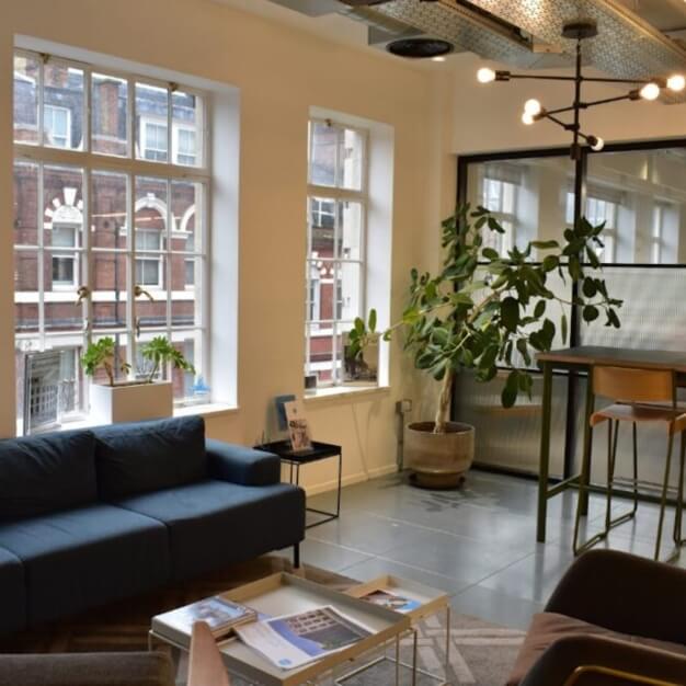 Breakout space, which is dedicated, in Southampton Street, Workpad (Covent Garden)