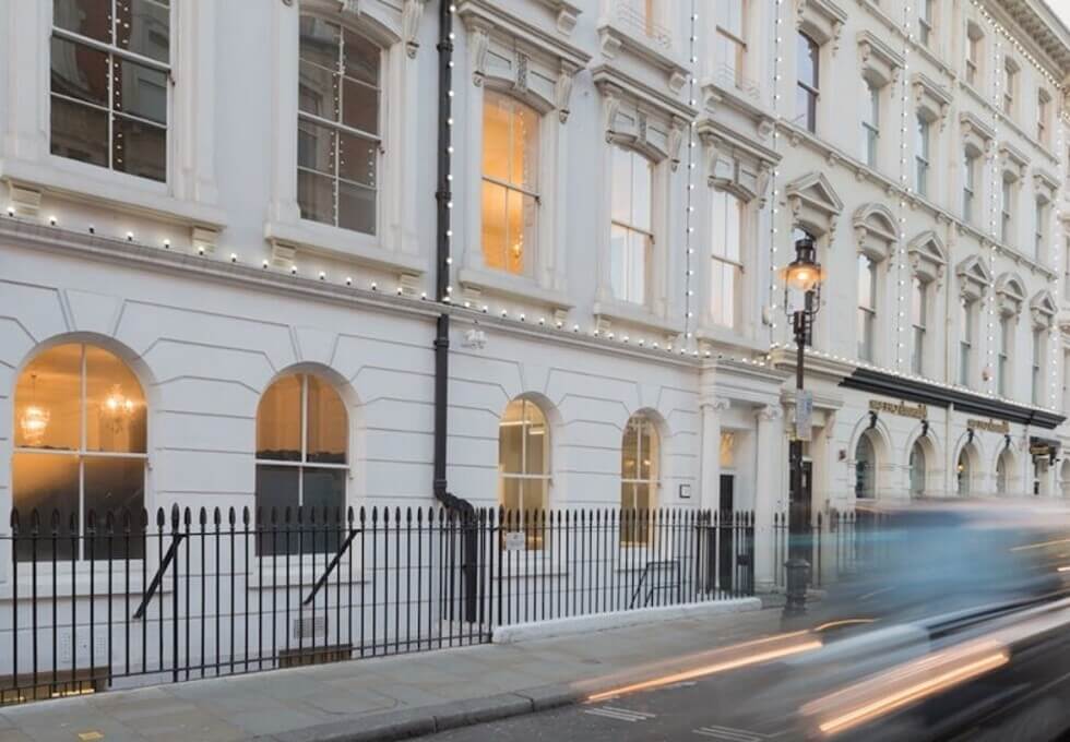 Building external for Henrietta Street, The Boutique Workplace Company, Covent Garden
