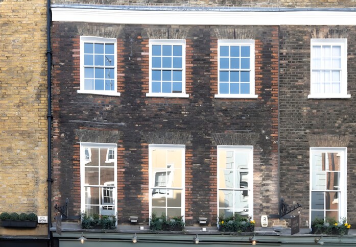 Building external for Tavistock Street, Workpad Group Ltd, Covent Garden