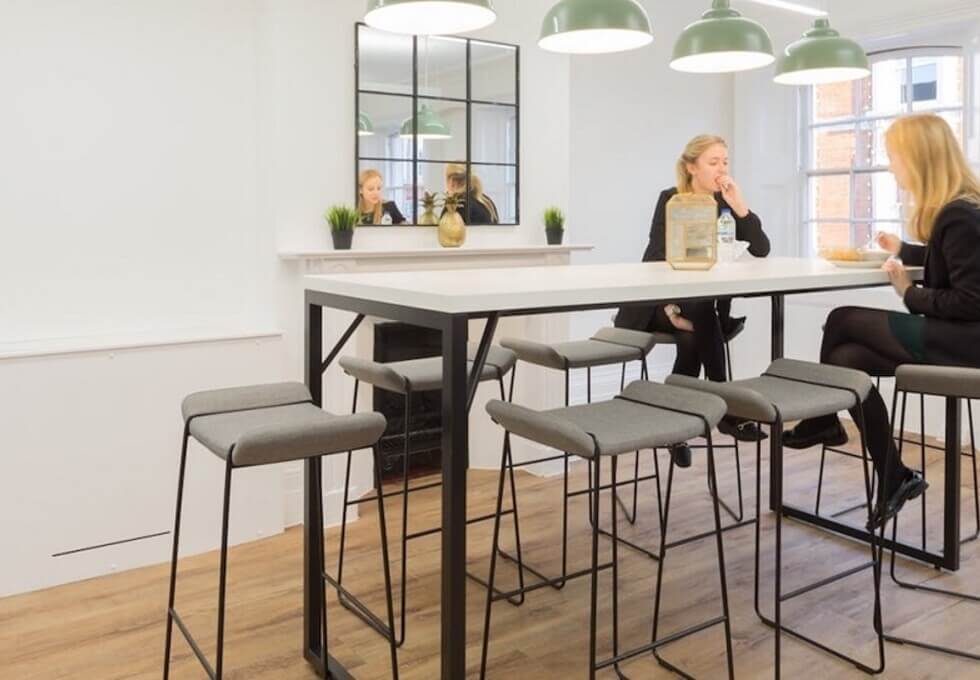 Client breakout space - Henrietta Street in Covent Garden (The Boutique Workplace Company)