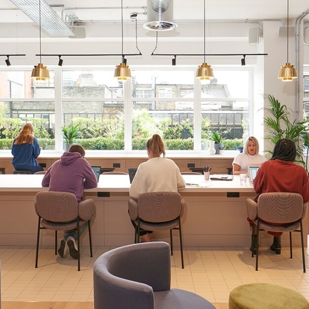 Client breakout space - Upper St Martins Lane, FORA in Covent Garden