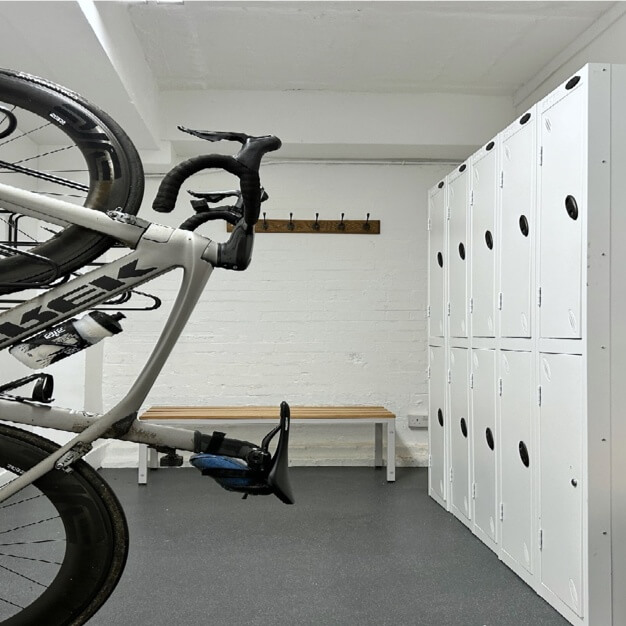 Cycle storage at Shelton Street, 71-75 Limited, Covent Garden