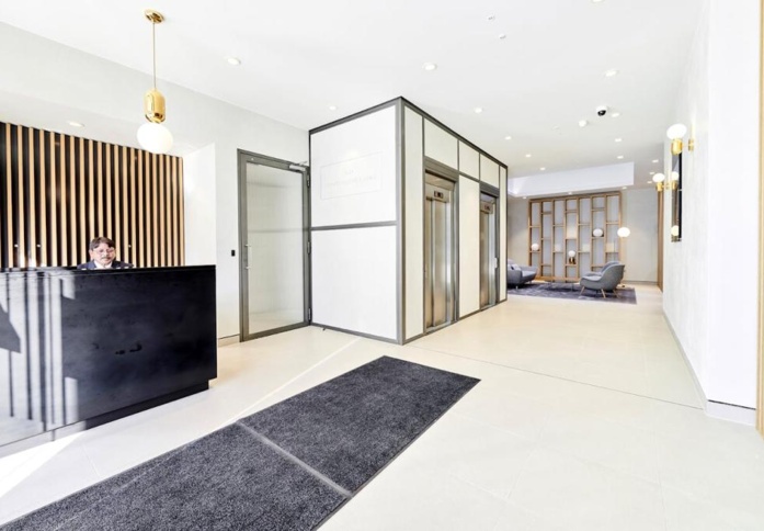 Reception area at Great Queen Street, Workpad in Covent Garden