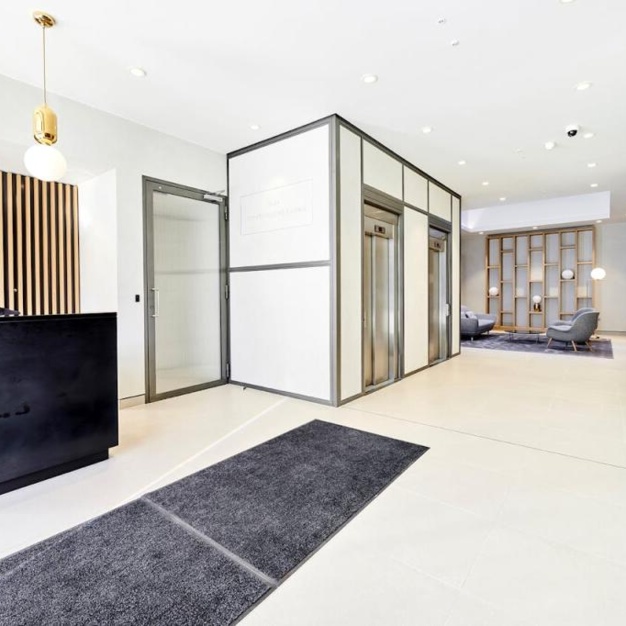 Reception area at Great Queen Street, Workpad in Covent Garden