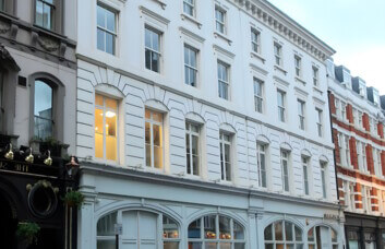 The building at Long Acre, Hubflow Ltd in Covent Garden