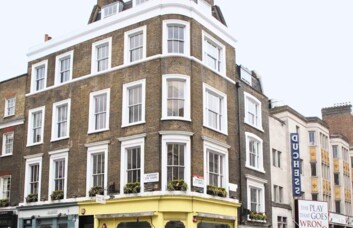 The building at Tavistock Street, Workpad Group Ltd, Covent Garden