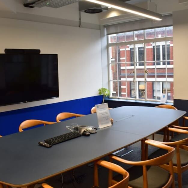 The dedicated meeting room at Southampton Street, Workpad in Covent Garden