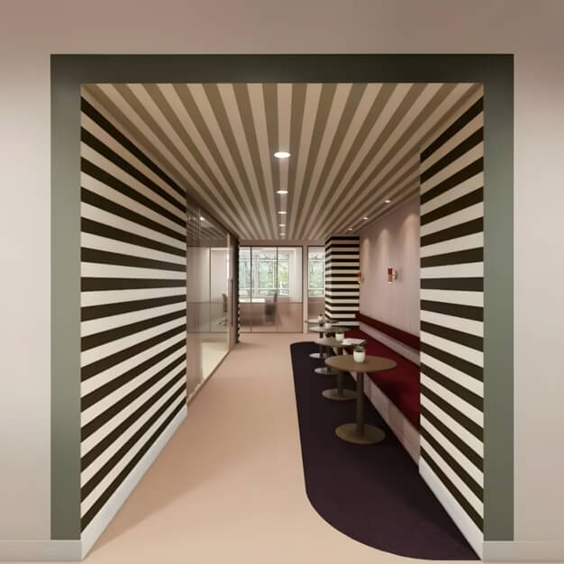 The hallway at Shaftesbury Avenue, Runway East in Covent Garden