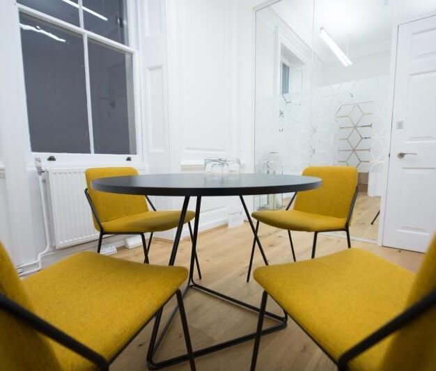 The meeting room at Henrietta Street, The Boutique Workplace Company in Covent Garden