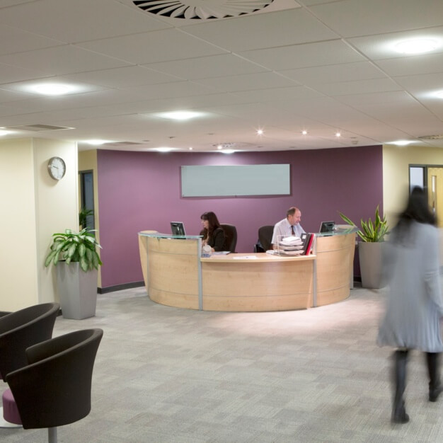 Reception at High Street, Citibase in Croydon