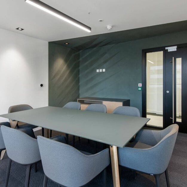 The meeting room at Lansdowne Road, Workspace Group Plc in Croydon