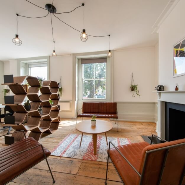 Client breakout space - Dalston Lane, Canvas Offices in London