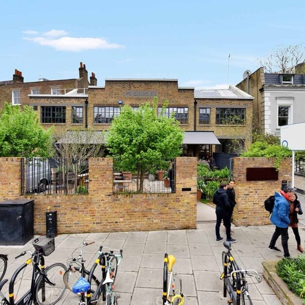 The building at Dalston Lane, Canvas Offices in London