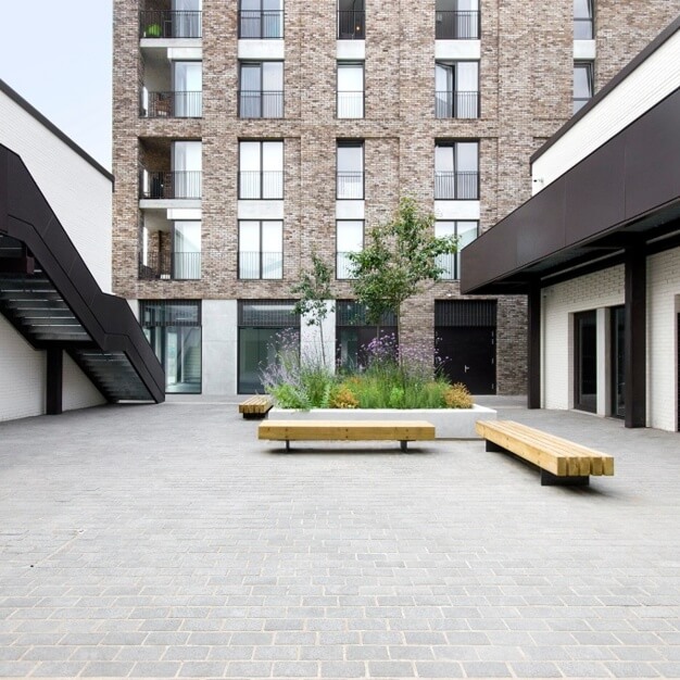 Courtyard at Creekside, Workspace Group Plc in Deptford
