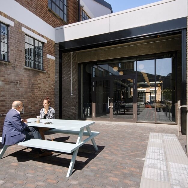 Outdoor area - Creekside, Workspace Group Plc in Deptford